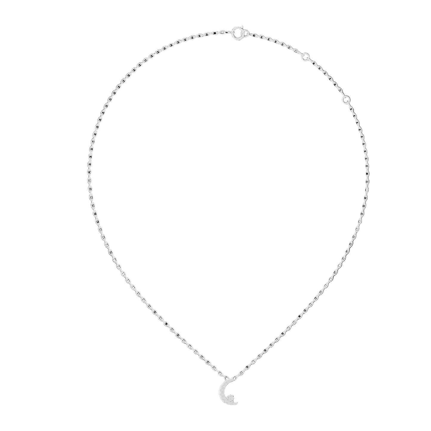 0.205 CT Lab-Grown VVS-VS EF CVD Diamond Pendant Necklace | 18KT, 14KT Gold & 925 Silver | Rose, Yellow, White Gold Options | Sustainable & Ethical Jewelry