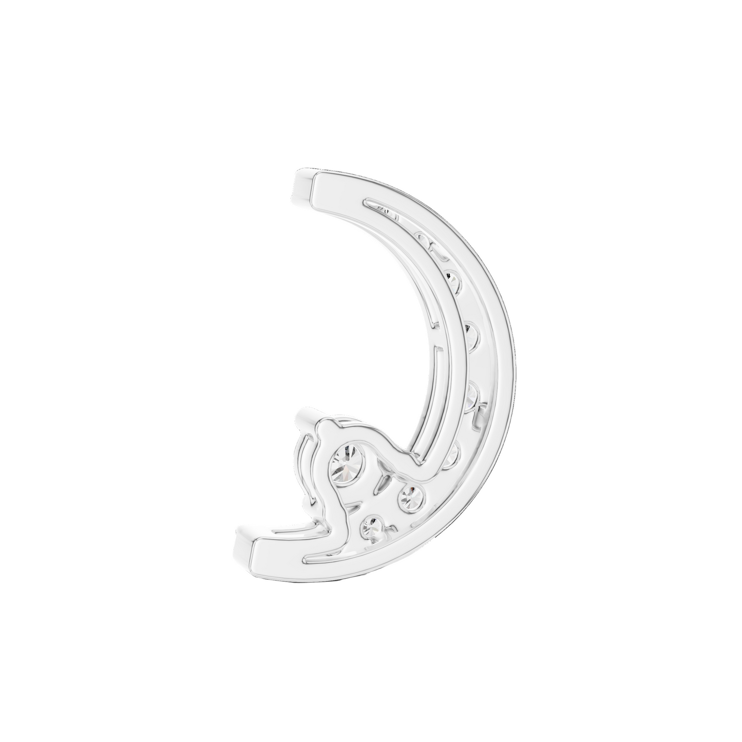 0.205 CT Lab-Grown VVS-VS EF CVD Diamond Pendant Necklace | 18KT, 14KT Gold & 925 Silver | Rose, Yellow, White Gold Options | Sustainable & Ethical Jewelry