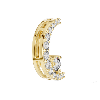 0.205 CT Lab-Grown VVS-VS EF CVD Diamond Pendant Necklace | 18KT, 14KT Gold & 925 Silver | Rose, Yellow, White Gold Options | Sustainable & Ethical Jewelry
