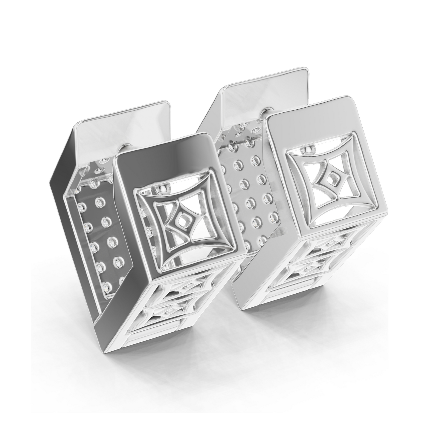 0.4 CT Lab Diamond Earrings | VVS-VS Clarity, EF Color | 18KT, 14KT, 10KT Gold & 925 Silver | Rose, Yellow, White Gold | Moissanite Accent Luxury Jewelry