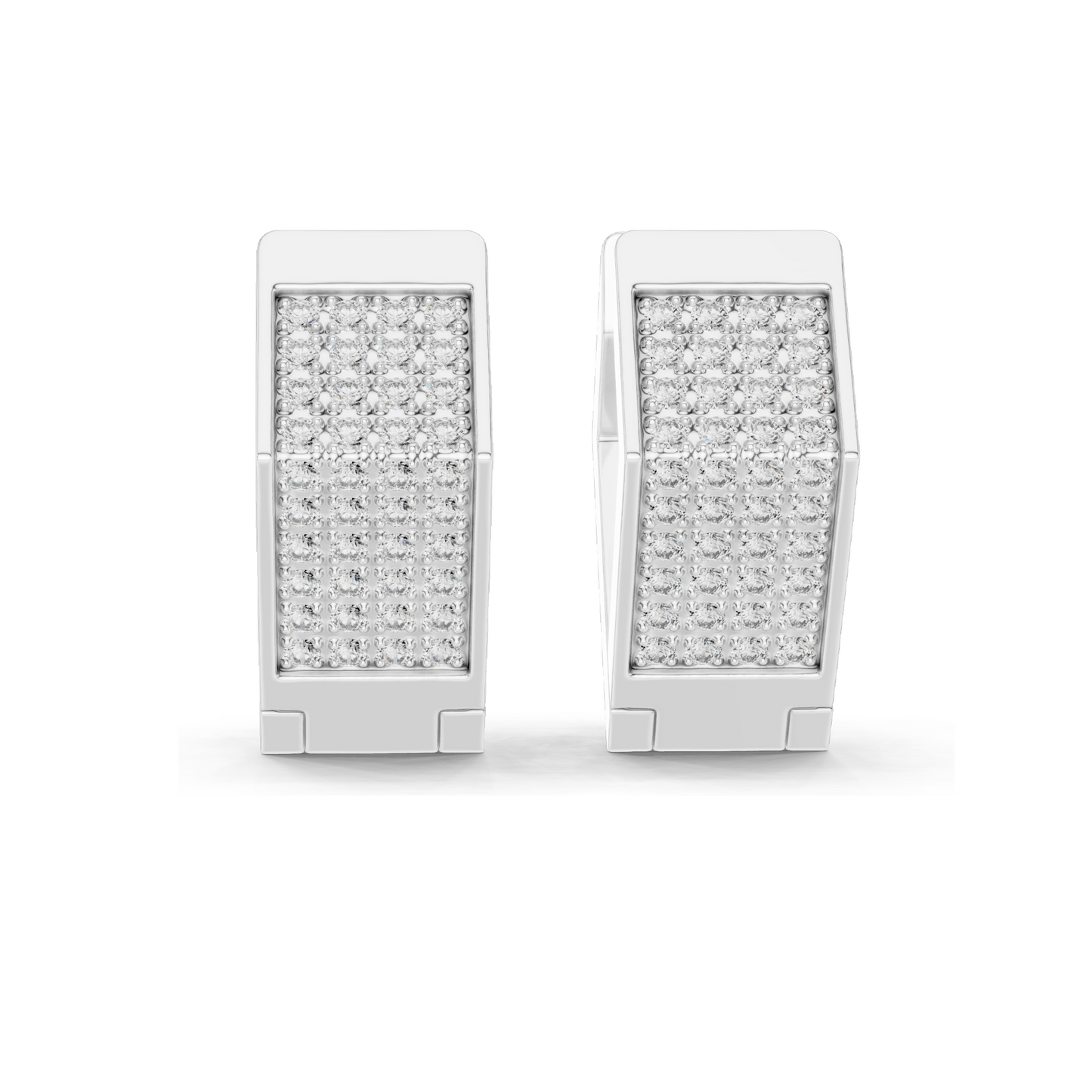 0.4 CT Lab Diamond Earrings | VVS-VS Clarity, EF Color | 18KT, 14KT, 10KT Gold & 925 Silver | Rose, Yellow, White Gold | Moissanite Accent Luxury Jewelry