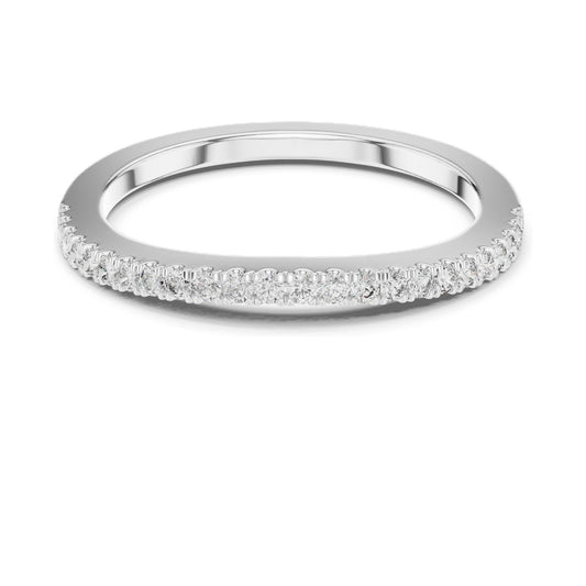 0.216 CT Round Brilliant Cut Lab Diamond Eternity Ring for Women | VVS-VS EF Clarity | 18KT, 14KT, 10KT Gold & 925 Silver | Rose, Yellow, White Gold & Moissanite Options