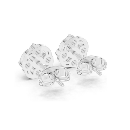0.24 CT Lab Grown Diamond Floral Cluster Earrings | VVS-VS EF Round Cut | 18KT, 14KT, 10KT Gold & 925 Silver | White, Yellow, Rose Gold & Moissanite Options