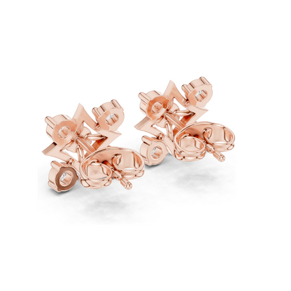 0.33 CT Round Brilliant Lab Diamond Stud Earrings | VVS–VS EF CVD | 18KT, 14KT, 10KT Gold & 925 Silver | White, Yellow, Rose Gold & Moissanite Options