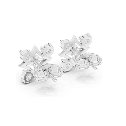 0.33 CT Round Brilliant Lab Diamond Stud Earrings | VVS–VS EF CVD | 18KT, 14KT, 10KT Gold & 925 Silver | White, Yellow, Rose Gold & Moissanite Options