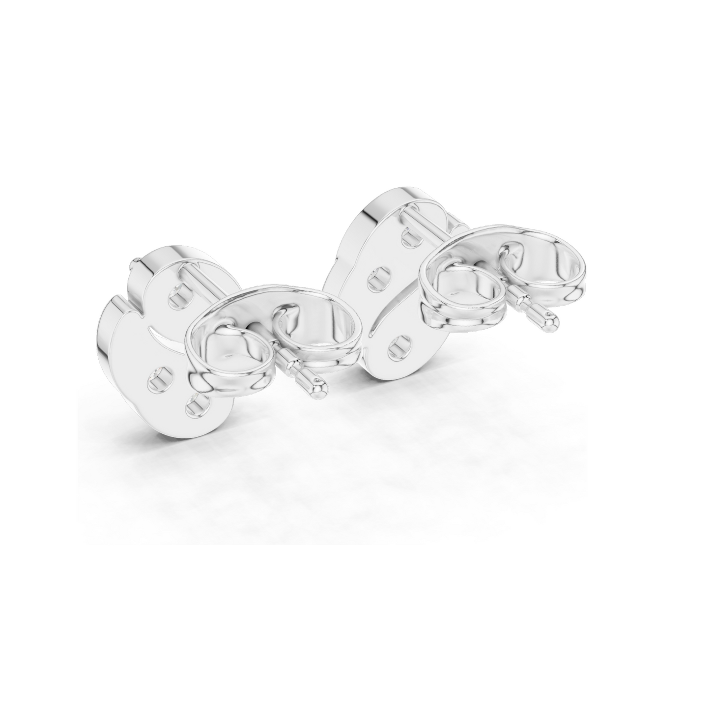 0.32 CT Lab Diamond Designer Stud Earrings | VVS–VS EF Clarity | 18KT, 14KT, 10KT Gold & 925 Silver | Rose, Yellow, White Gold & Moissanite Options