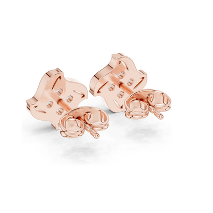 3.51 CT Lab Diamond Star Cluster Stud Earrings | VVS-VS EF Clarity | 18KT, 14KT, 10KT Gold & 925 Silver | Rose, Yellow, White Gold & Moissanite Options