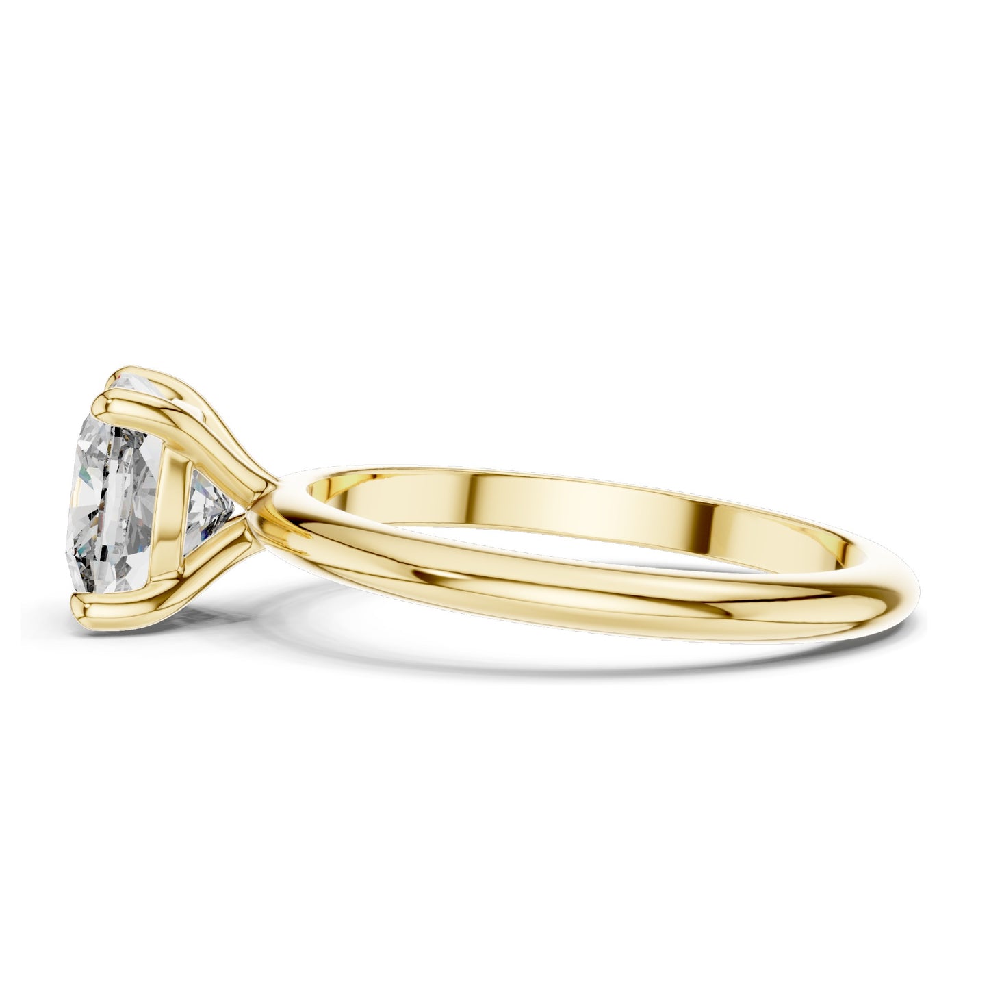 2 CT Cushion Cut Lab Diamond Engagement Ring for Women | VVS-VS EF Clarity | 18KT, 14KT, 10KT Gold & 925 Silver | Rose, Yellow, White Gold & Moissanite Options