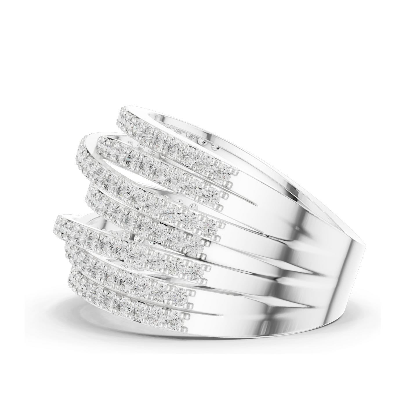 1.152 CT Lab Diamond Ring for Women | VVS-VS EF Clarity | 18KT, 14KT, 10KT Gold & 925 Silver | Rose, Yellow, White Gold & Moissanite Options