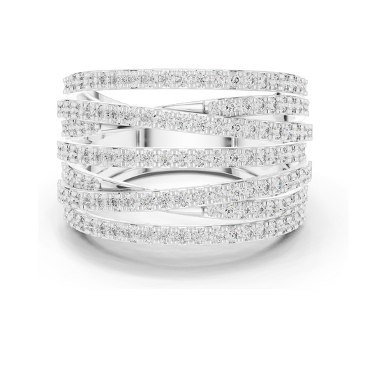 1.152 CT Lab Diamond Ring for Women | VVS-VS EF Clarity | 18KT, 14KT, 10KT Gold & 925 Silver | Rose, Yellow, White Gold & Moissanite Options