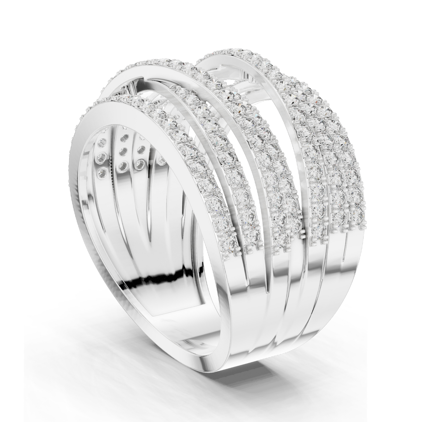 1.152 CT Lab Diamond Ring for Women | VVS-VS EF Clarity | 18KT, 14KT, 10KT Gold & 925 Silver | Rose, Yellow, White Gold & Moissanite Options