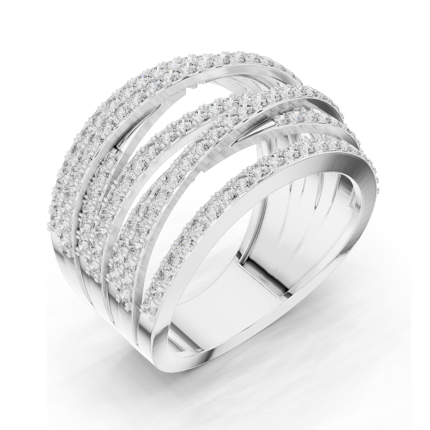 1.152 CT Lab Diamond Ring for Women | VVS-VS EF Clarity | 18KT, 14KT, 10KT Gold & 925 Silver | Rose, Yellow, White Gold & Moissanite Options