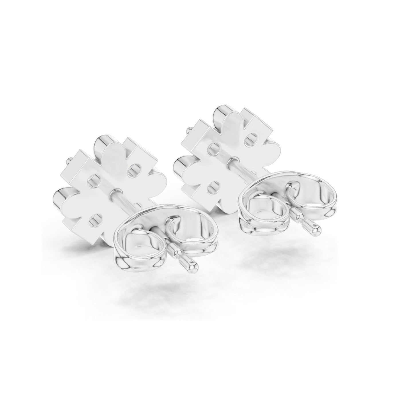3.1g Lab Diamond Earrings – 0.31ct VVS-VS Clarity | 18KT, 14KT, 10KT Gold & 925 Silver | Moissanite & Rose, Yellow, White Gold Options | Sustainable & Elegant