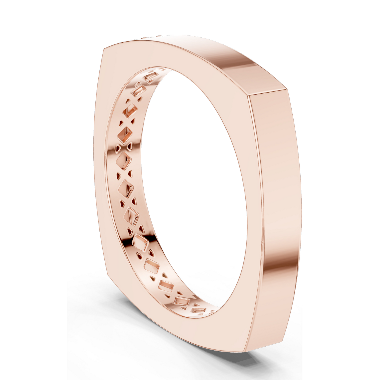 Lab-Grown Diamond Ladies Ring | VVS-VS EF Clarity, 0.02 CT | 18KT, 14KT, 10KT Gold & 925 Silver | Rose, Yellow, White Gold & Moissanite Options