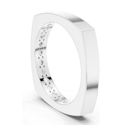 Lab-Grown Diamond Ladies Ring | VVS-VS EF Clarity, 0.02 CT | 18KT, 14KT, 10KT Gold & 925 Silver | Rose, Yellow, White Gold & Moissanite Options