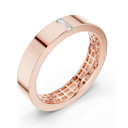 0.12 CT Lab Diamond Ladies Ring | VVS-VS EF Clarity | 18KT, 14KT, 10KT Gold & 925 Silver | Rose, Yellow, White Gold & Moissanite Options