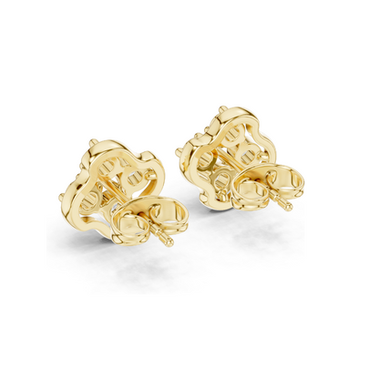 Lab-Grown Diamond Earrings - 0.302 CT Total | VVS-VS EF Clarity | Available in 18KT, 14KT, 10KT Gold & 925 Silver | Rose, Yellow, White Gold & Moissanite Options