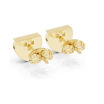 Elegant Lab Diamond Earrings | VVS-VS EF Clarity | 18KT, 14KT, 10KT Gold & 925 Silver | Rose, Yellow, White Gold | Moissanite & Lab Diamond Options