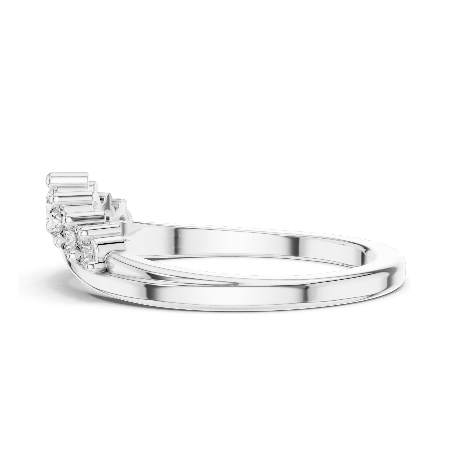 0.255 CT Lab Diamond Engagement Ring for Women | VVS-VS EF Clarity | 18KT, 14KT, 10KT Gold & 925 Silver | Rose, Yellow, White Gold & Moissanite Options