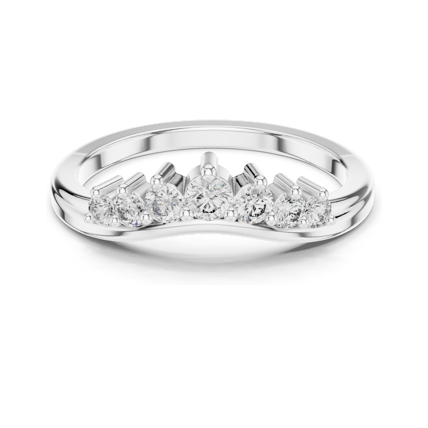 0.255 CT Lab Diamond Engagement Ring for Women | VVS-VS EF Clarity | 18KT, 14KT, 10KT Gold & 925 Silver | Rose, Yellow, White Gold & Moissanite Options