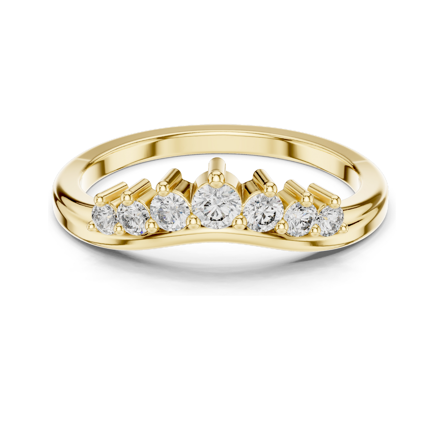 0.255 CT Lab Diamond Engagement Ring for Women | VVS-VS EF Clarity | 18KT, 14KT, 10KT Gold & 925 Silver | Rose, Yellow, White Gold & Moissanite Options