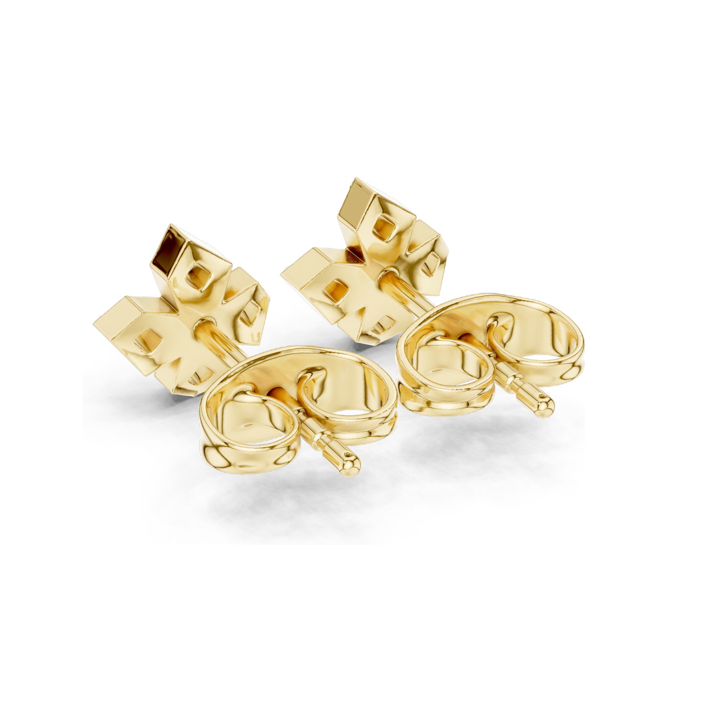 Lab Grown Diamond Cross Earrings | 0.184 CT VVS-VS Clarity | 18KT, 14KT, 10KT Gold & 925 Silver | Rose, Yellow, White Gold & Moissanite Options