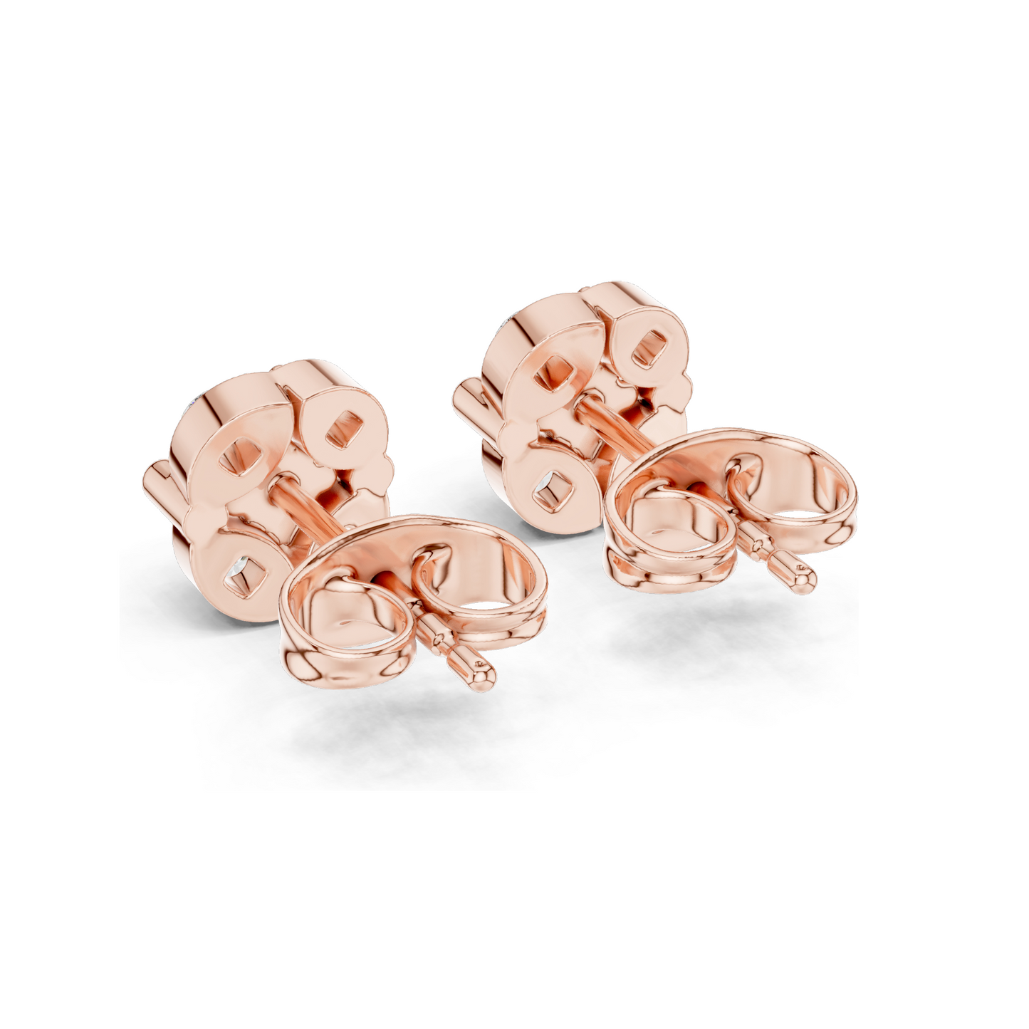 0.28 CT Lab Diamond Earrings for Women | VVS-VS EF Clarity | 18KT, 14KT, 10KT Gold & 925 Silver | Rose, Yellow, White Gold & Moissanite Options