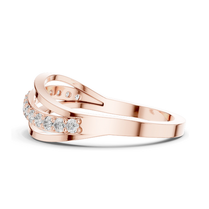 ✨ Elegant 0.225 CT Lab-Grown Diamond Ladies Ring | VVS-VS EF Clarity | 18KT, 14KT, 10KT Gold & 925 Silver | Rose, Yellow, White Gold & Moissanite Options