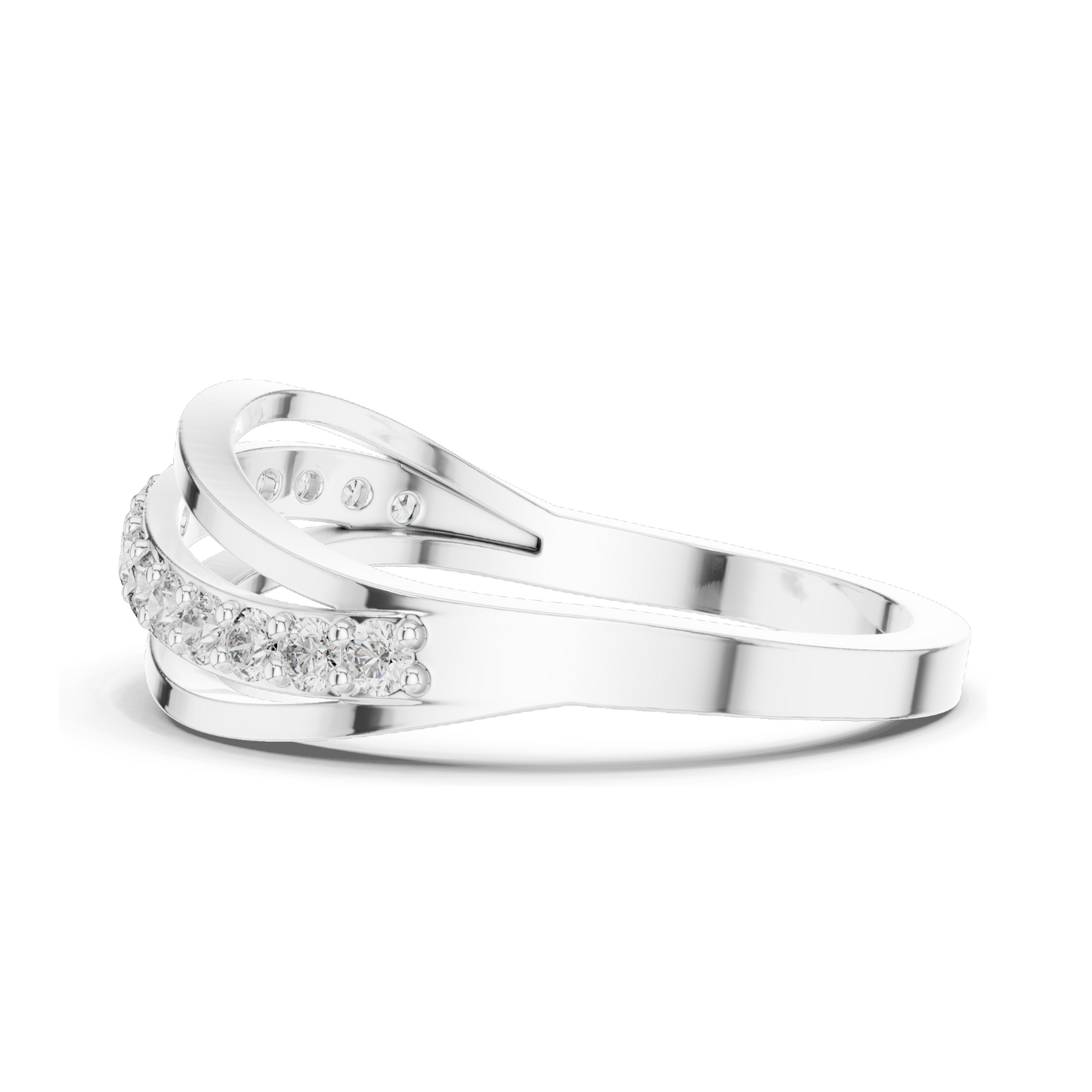 ✨ Elegant 0.225 CT Lab-Grown Diamond Ladies Ring | VVS-VS EF Clarity | 18KT, 14KT, 10KT Gold & 925 Silver | Rose, Yellow, White Gold & Moissanite Options