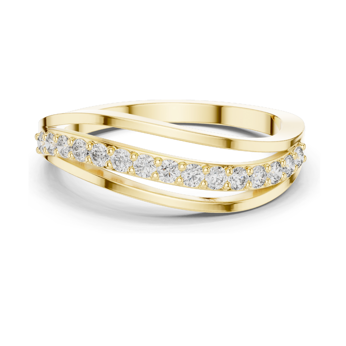 ✨ Elegant 0.225 CT Lab-Grown Diamond Ladies Ring | VVS-VS EF Clarity | 18KT, 14KT, 10KT Gold & 925 Silver | Rose, Yellow, White Gold & Moissanite Options