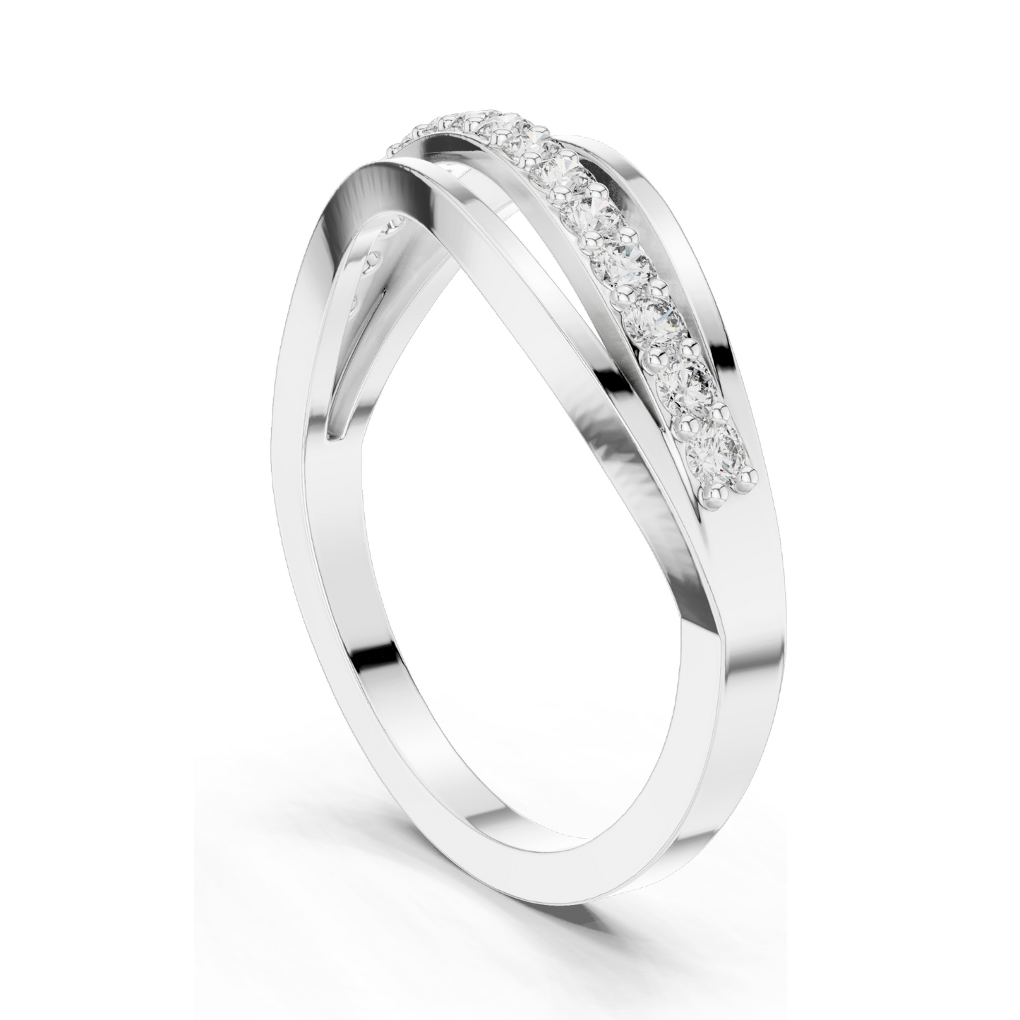 ✨ Elegant 0.225 CT Lab-Grown Diamond Ladies Ring | VVS-VS EF Clarity | 18KT, 14KT, 10KT Gold & 925 Silver | Rose, Yellow, White Gold & Moissanite Options