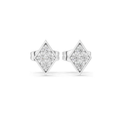 Lab Diamond Stud Earrings | VVS-VS EF Clarity | 18KT, 14KT, 10KT Gold & 925 Silver | Rose, Yellow, White Gold & Moissanite Options | 0.144 CT Total Weight
