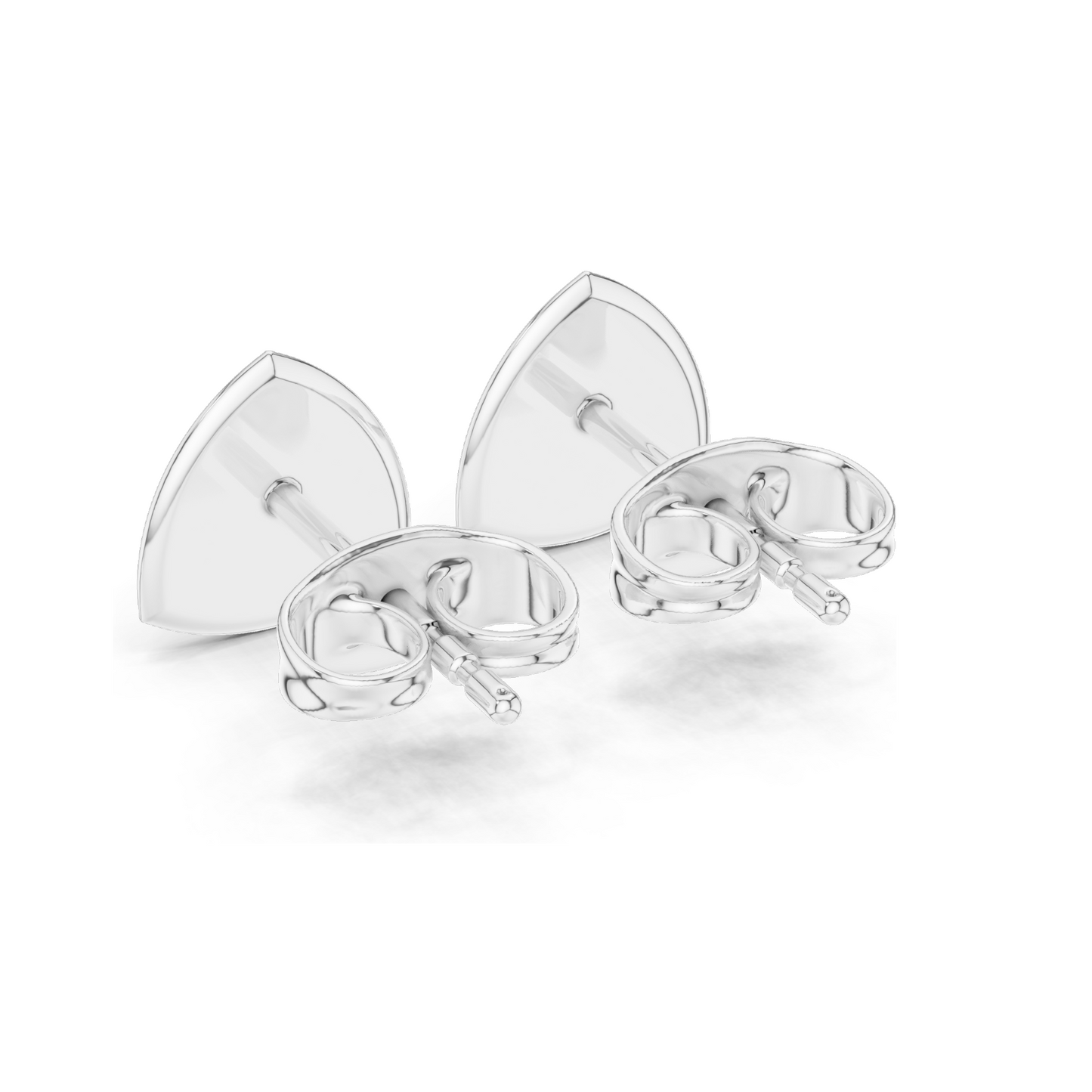 0.156 CT Lab Diamond & Moissanite Earrings for Women | VVS-VS EF Clarity | 18KT, 14KT, 10KT Gold & 925 Silver | Rose, Yellow, White Gold Options