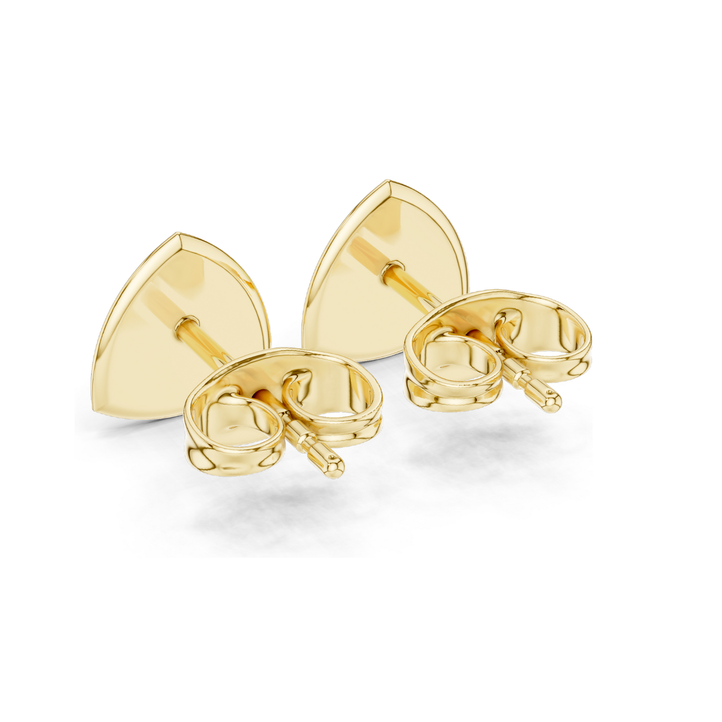 0.156 CT Lab Diamond & Moissanite Earrings for Women | VVS-VS EF Clarity | 18KT, 14KT, 10KT Gold & 925 Silver | Rose, Yellow, White Gold Options
