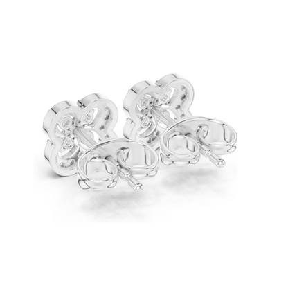 0.24 CT Lab Diamond Earrings | VVS-VS EF Clarity | 18KT, 14KT, 10KT Gold & 925 Silver | Rose, Yellow, White Gold & Moissanite Options