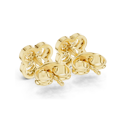 0.24 CT Lab Diamond Earrings | VVS-VS EF Clarity | 18KT, 14KT, 10KT Gold & 925 Silver | Rose, Yellow, White Gold & Moissanite Options