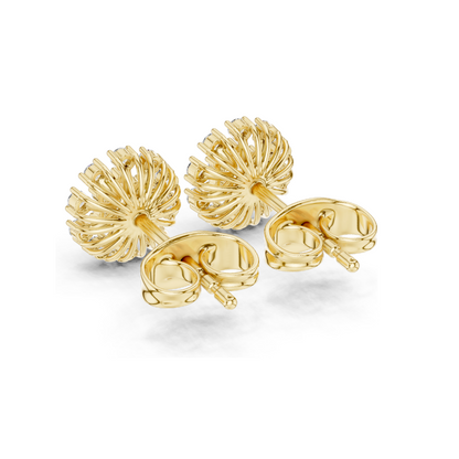 0.19 CT Lab Diamond Stud Earrings for Women | VVS-VS EF Clarity | 18KT, 14KT, 10KT Gold & 925 Silver | Rose, Yellow, White Gold & Moissanite Options