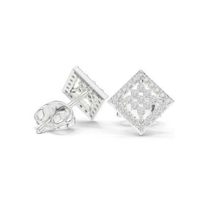 0.25 CT Lab Diamond Stud Earrings | VVS-VS Clarity | 18KT, 14KT, 10KT Gold & 925 Silver | Rose, Yellow, White Gold & Moissanite Options