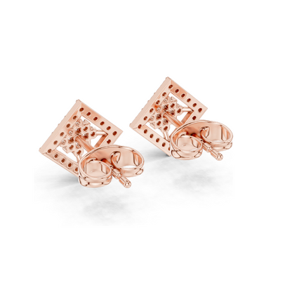 0.25 CT Lab Diamond Stud Earrings | VVS-VS Clarity | 18KT, 14KT, 10KT Gold & 925 Silver | Rose, Yellow, White Gold & Moissanite Options
