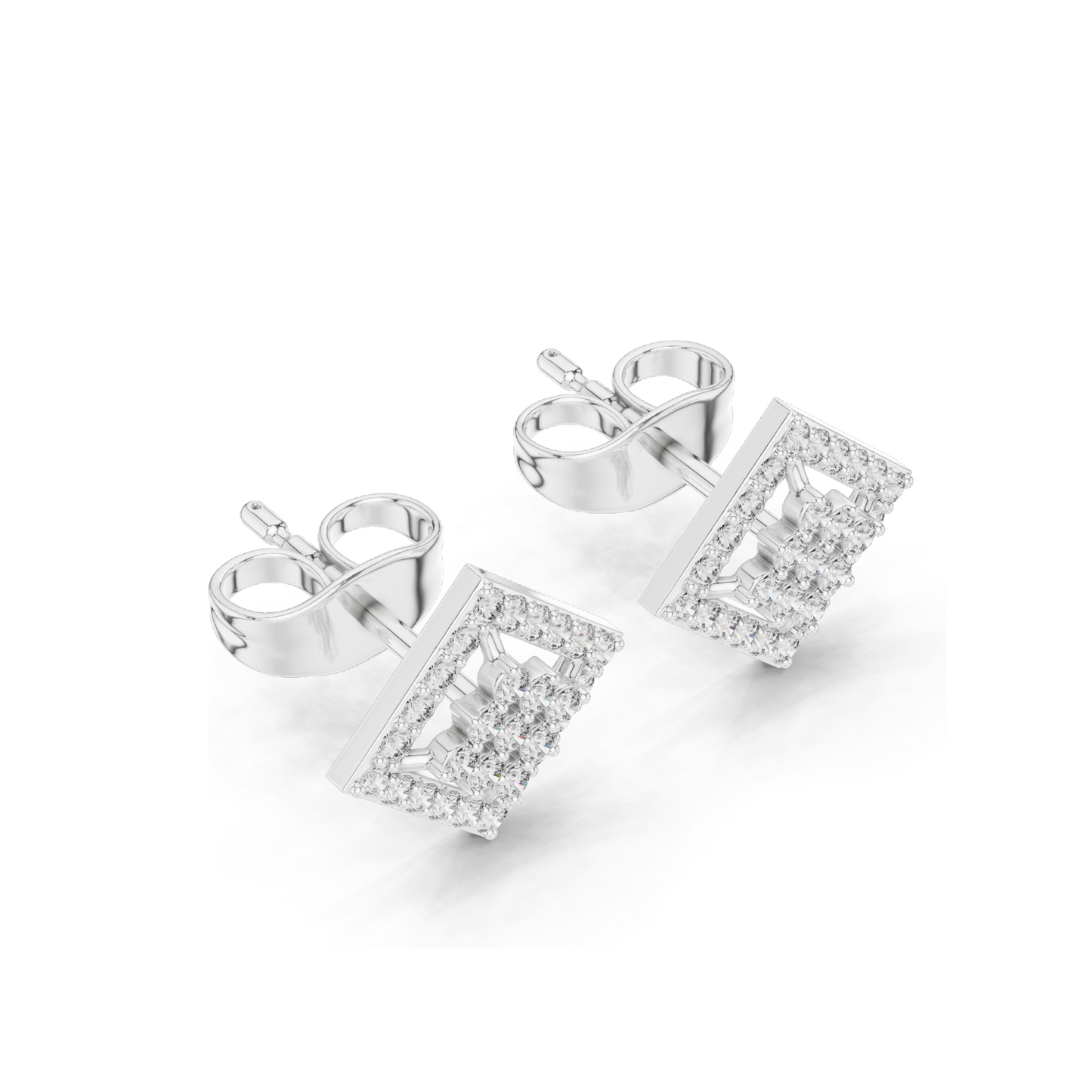 0.25 CT Lab Diamond Stud Earrings | VVS-VS Clarity | 18KT, 14KT, 10KT Gold & 925 Silver | Rose, Yellow, White Gold & Moissanite Options