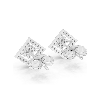 0.25 CT Lab Diamond Stud Earrings | VVS-VS Clarity | 18KT, 14KT, 10KT Gold & 925 Silver | Rose, Yellow, White Gold & Moissanite Options