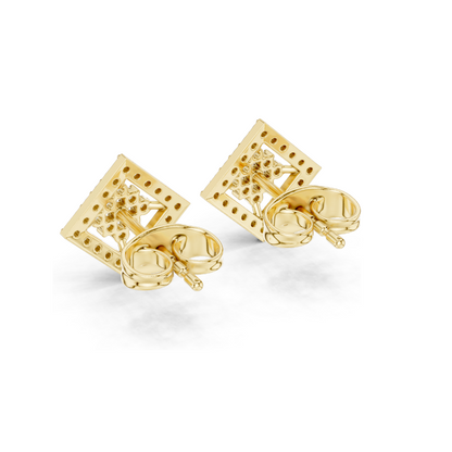 0.25 CT Lab Diamond Stud Earrings | VVS-VS Clarity | 18KT, 14KT, 10KT Gold & 925 Silver | Rose, Yellow, White Gold & Moissanite Options