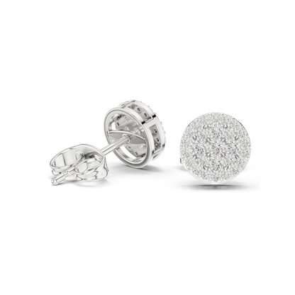 0.334 CT Lab Diamond Earrings for Women | VVS-VS EF Clarity | 18KT, 14KT, 10KT Gold & 925 Silver | Rose, Yellow, White Gold & Moissanite Options