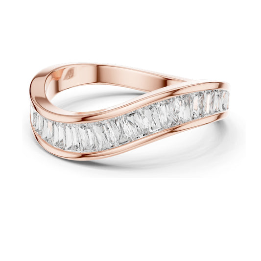 0.819 CT Princess Cut Lab Diamond Pave Band Ring for Women | VVS-VS EF Clarity | 18KT, 14KT, 10KT Gold & 925 Silver | Rose, Yellow, White Gold & Moissanite Options