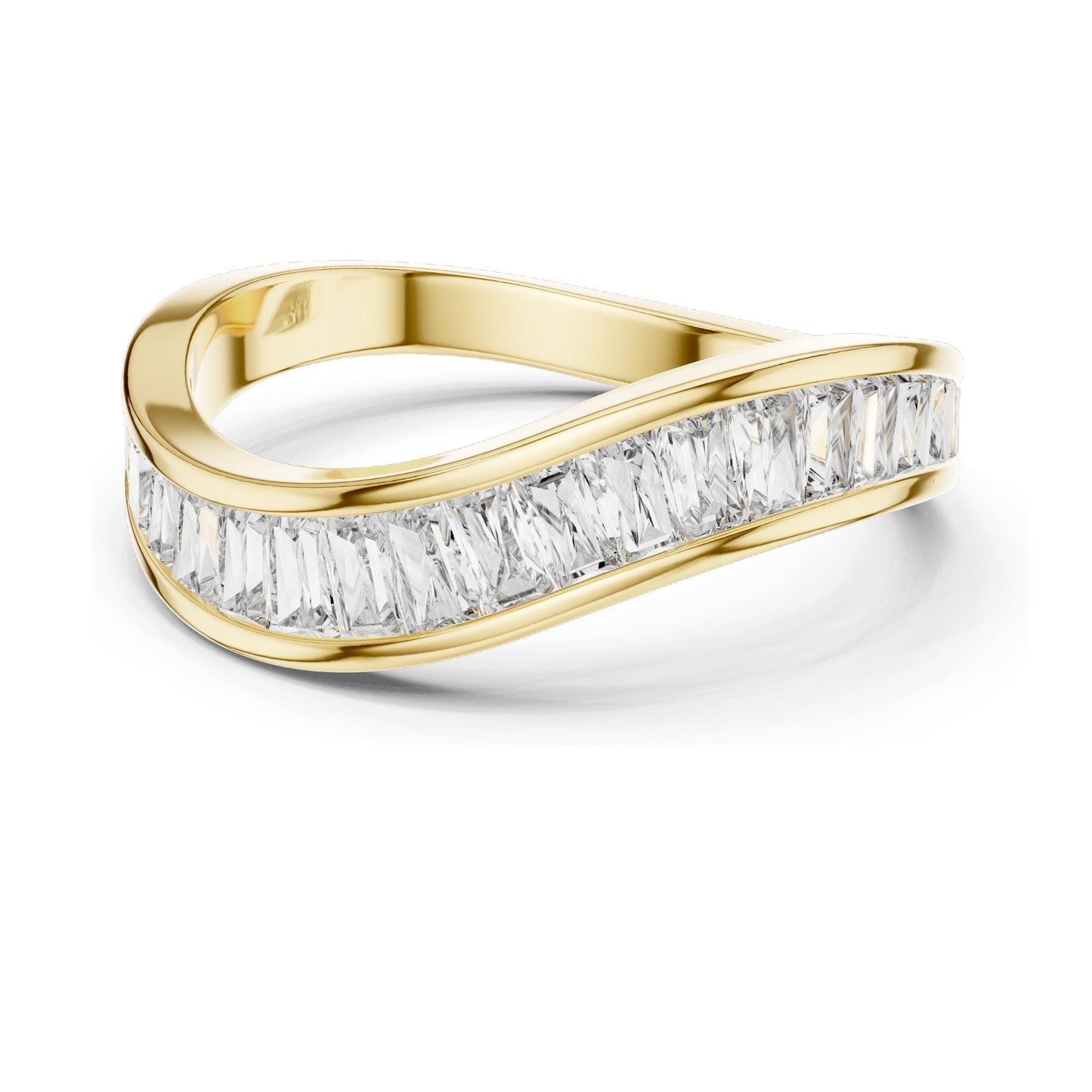 0.819 CT Princess Cut Lab Diamond Pave Band Ring for Women | VVS-VS EF Clarity | 18KT, 14KT, 10KT Gold & 925 Silver | Rose, Yellow, White Gold & Moissanite Options