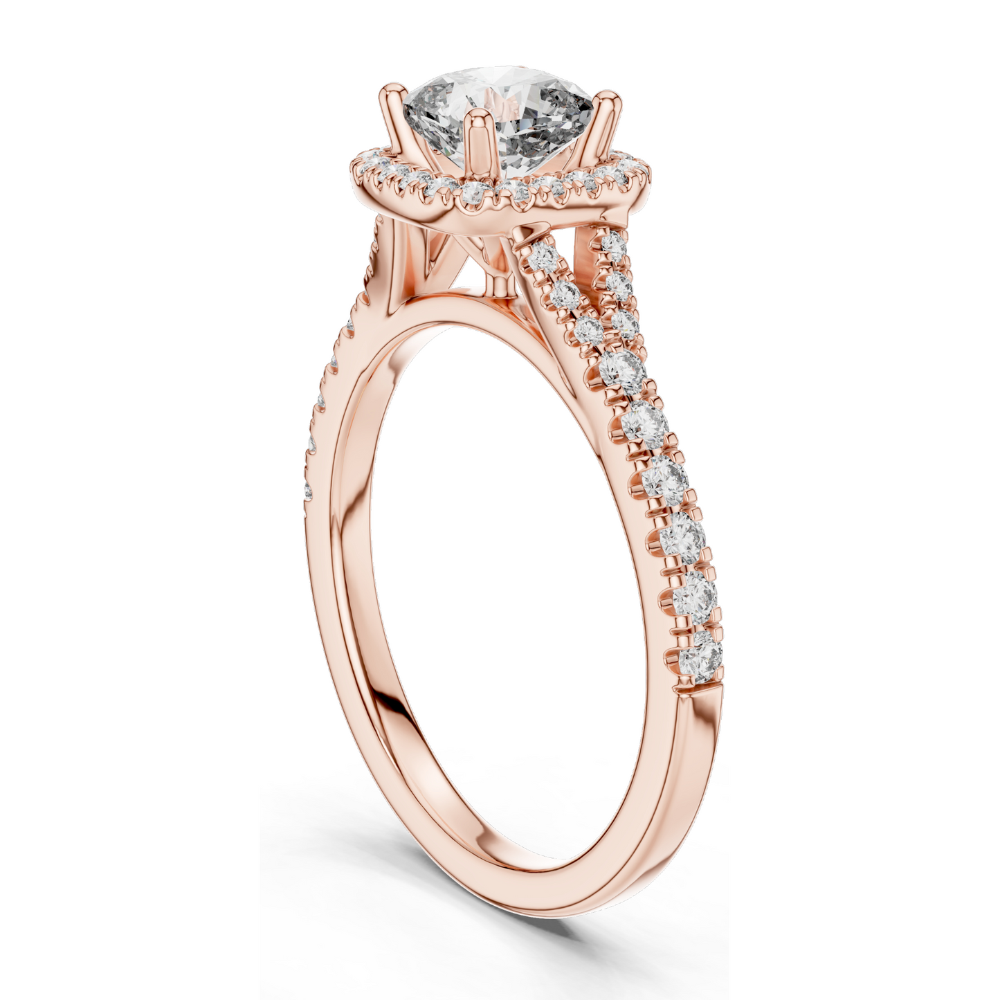 1.376 CT Lab Diamond Cushion Cut Engagement Ring | VVS-VS Clarity | 18KT, 14KT, 10KT Gold & 925 Silver | Rose, Yellow, White Gold Options | Luxury Fine Jewelry