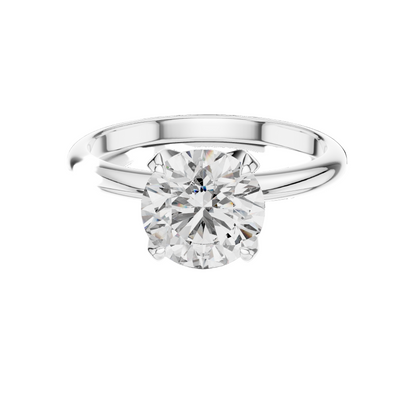 1.5 CT Lab-Grown VVS-VS EF CVD Diamond Engagement Ring for Women | 18KT, 14KT, 10KT Gold & 925 Silver | Moissanite & Diamond Options | Rose, Yellow, White Gold