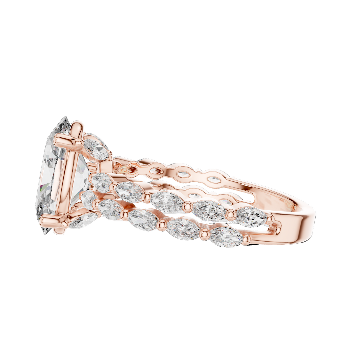 2.72 CT Lab Diamond Oval Solitaire Ring for Women | VVS-VS EF Clarity | 18KT, 14KT, 10KT Gold & 925 Silver | Rose, Yellow, White Gold & Moissanite Options
