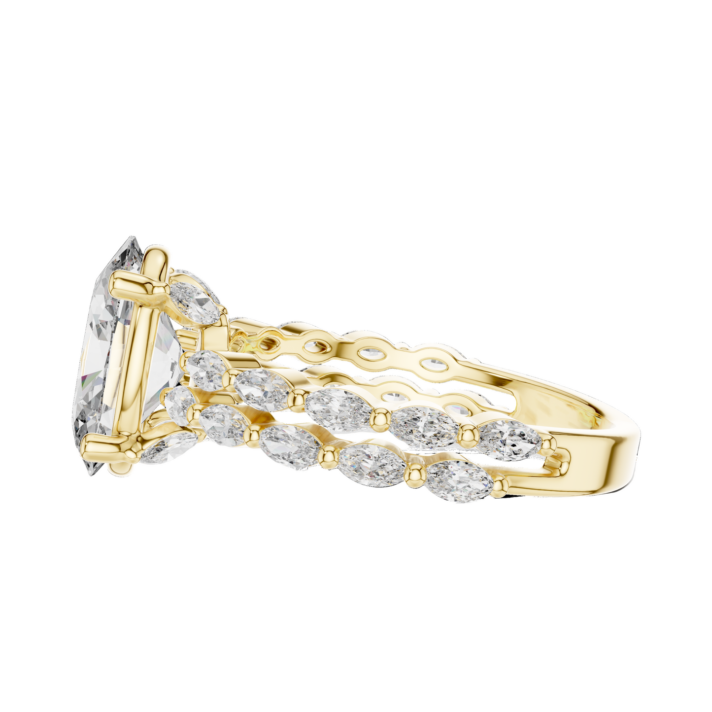 2.72 CT Lab Diamond Oval Solitaire Ring for Women | VVS-VS EF Clarity | 18KT, 14KT, 10KT Gold & 925 Silver | Rose, Yellow, White Gold & Moissanite Options