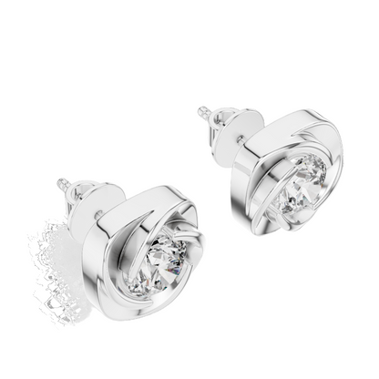 1.8 CT Diamond Earrings – Lab VVS-VS-EF CVD Diamonds in 18KT, 14KT, 10KT Gold & 925 Silver | Moissanite, Rose, Yellow, White Gold Options